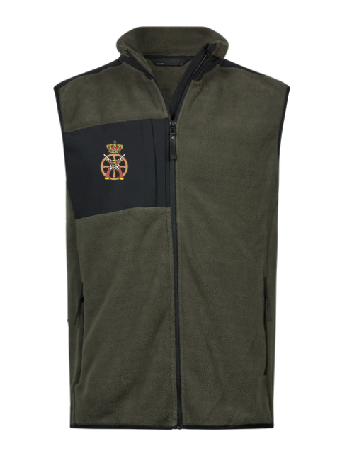 Mountain Fleece Bodywarmer Grøn/Sort