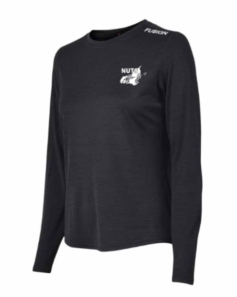 Fusion C3 L/S Shirt Dame Sort
